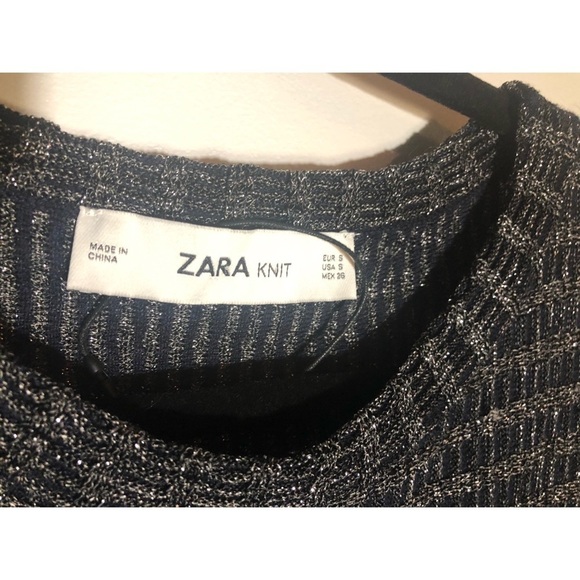 Zara knit boxy T-shirt dress - Picture 2 of 4